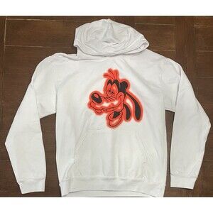 Noon Goons Disney Hoodie Mens Large Goofy Goofball Fleece Graphic Sweater USA